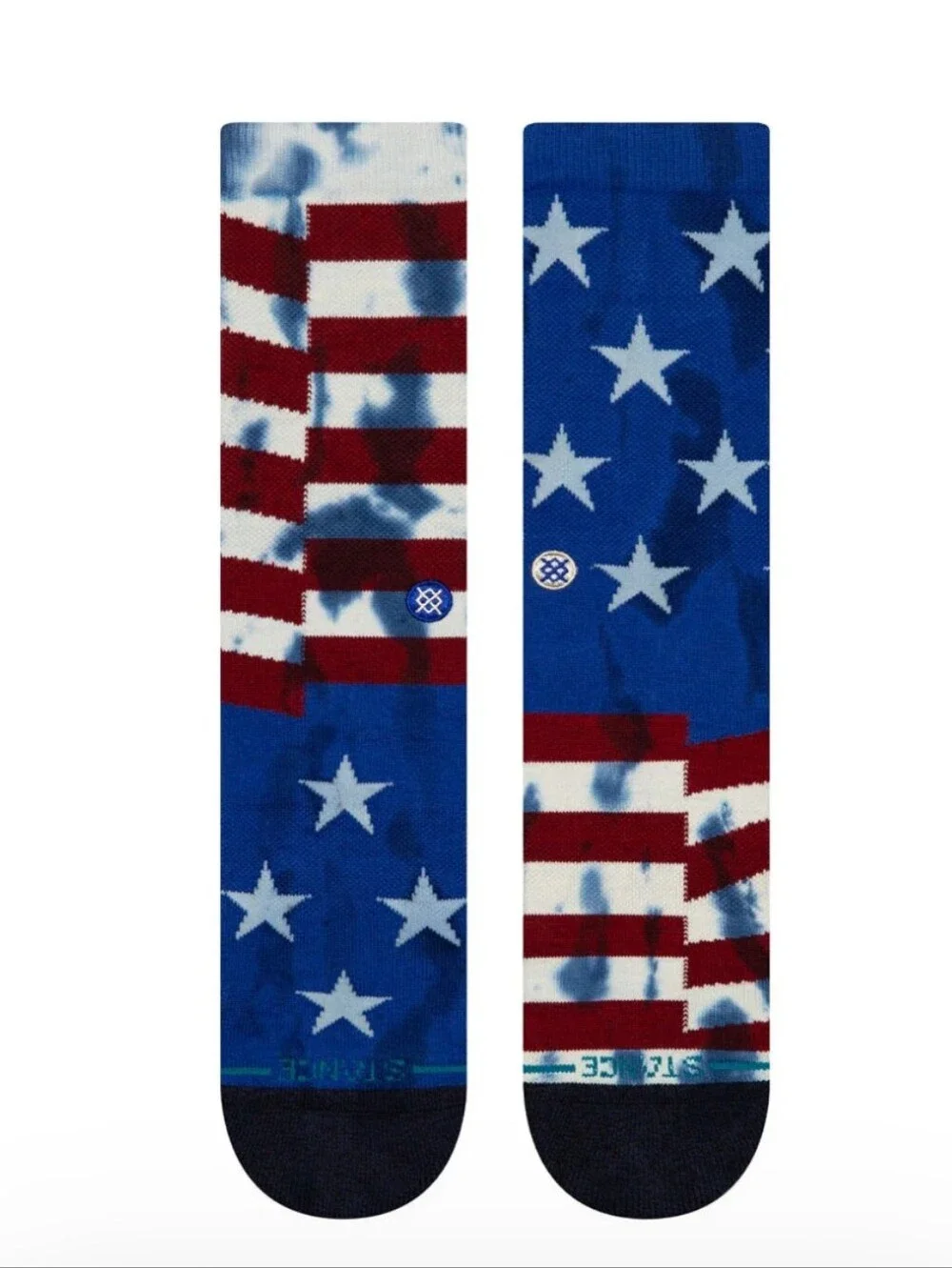 NWT Men's The Banner Stance Patriotic Crew Socks